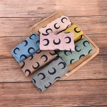 Корейский Повседневный хлопковый шарф для девочек, детская мягкая теплая Осенняя шаль, тонкие детские шарфы для мальчиков, аксессуары