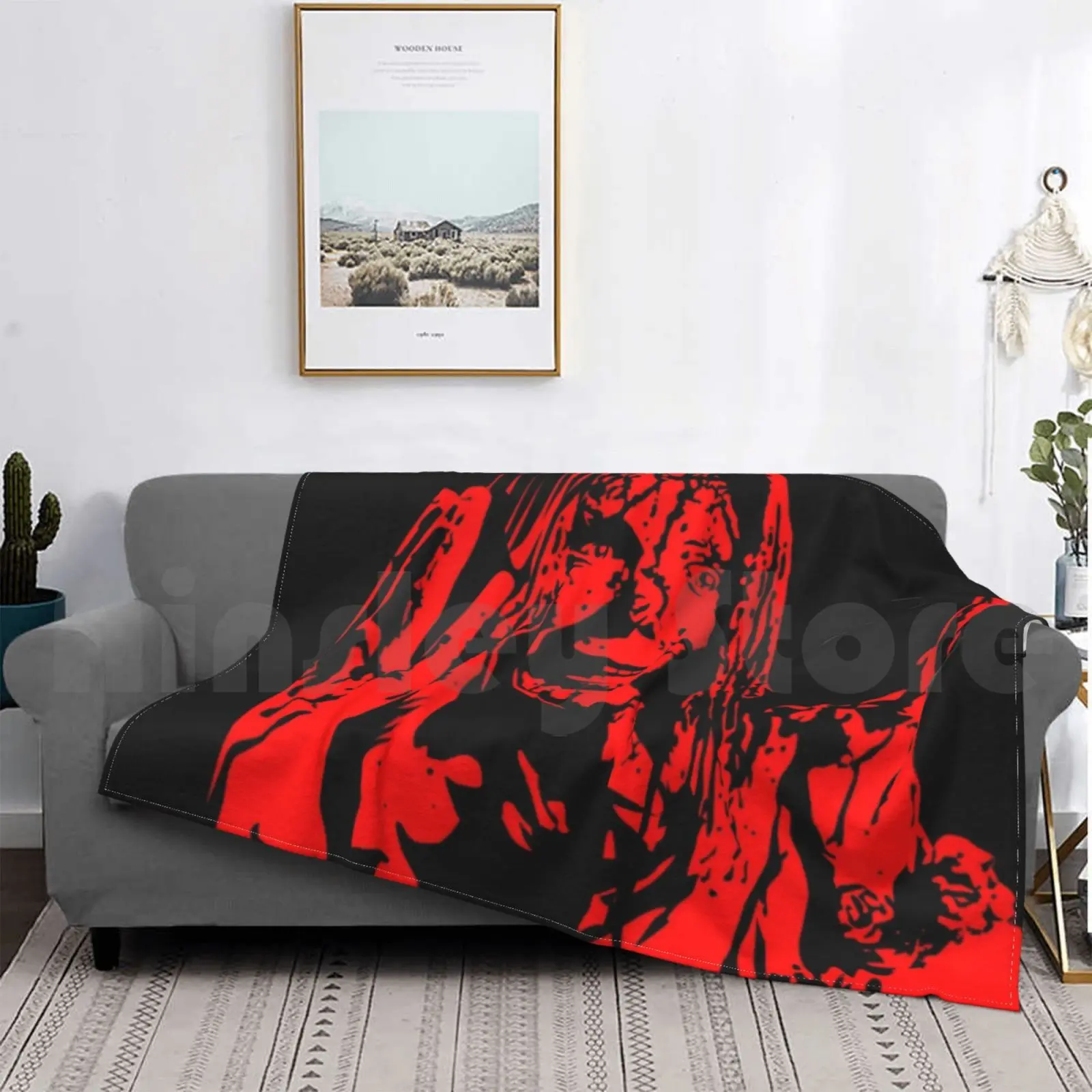 Carrie Coperta Moda Personalizzata Film Horror Carrie Stephen King Sissy Spacek Prom Halloween