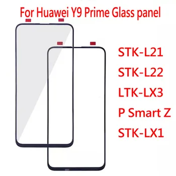 

30 Pcs For Huawei Y9 prime 2019 STK-L21 LTK-LX3 Touch Screen Front Outer Glass Lens For P Smart Z LCD Glass Panel Replacement