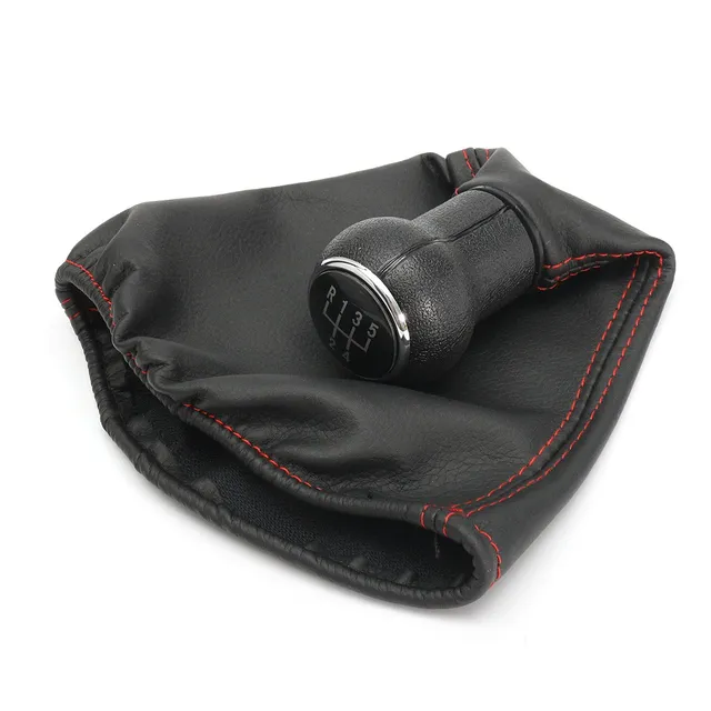US $4.78 1Pcs 5 Speed Car Manual Gear Shift Shifter Knob Gaitor Boot For VW Golf 3 MK3 Vento 19921998