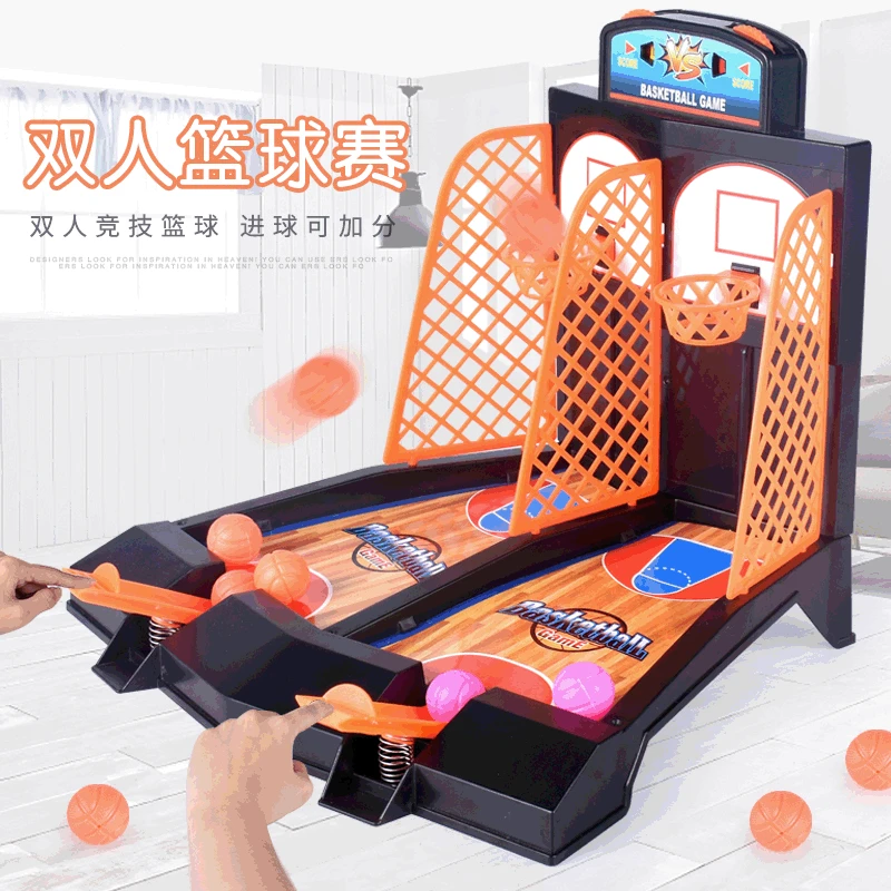 

Boast Environment Electricity Supplier Children Desktop Shooting Game Toy Double Ejection Shooting Parent And Child Interactive