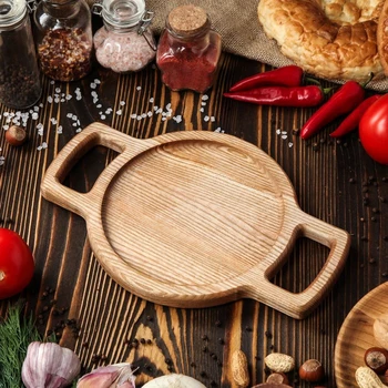 

Dessert plate, 30 х 20 х 2 cm, solid ash