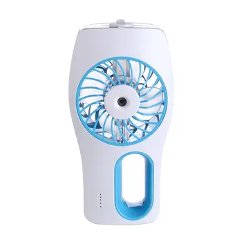 

Mini Portable Handheld Fan Humidifier USB Rechargeable Mini Spraying Cooling Air Fan Moisturizing Air Conditioner