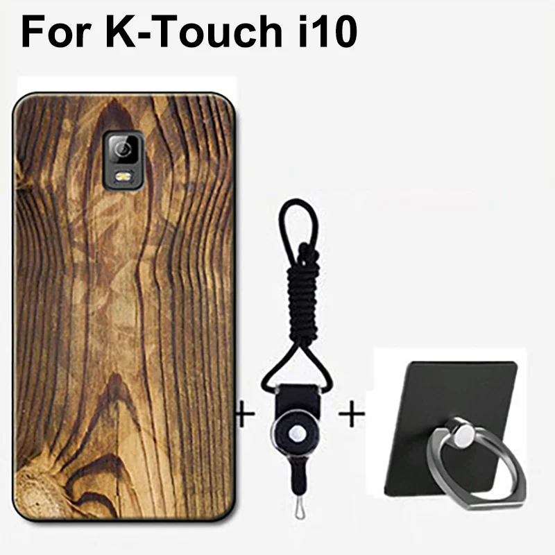 Для K-Touch i10 чехол 3 5 &quotKTouch прозрачная рамка мультяшная задняя крышка прозрачный