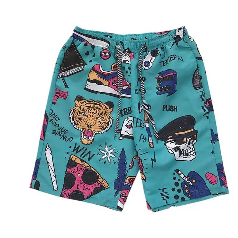 Mens Plus Size Quick Dry Trunks Tropical Leaf Cartoon Graphic Print Surfing Beach Shorts Summer Holiday Drawstring Pants Mens Plus Size Quick Dry Trunks Tropical Leaf Cartoon Graphic Print Surfing Beach Shorts Summer Holiday Drawstring Pants