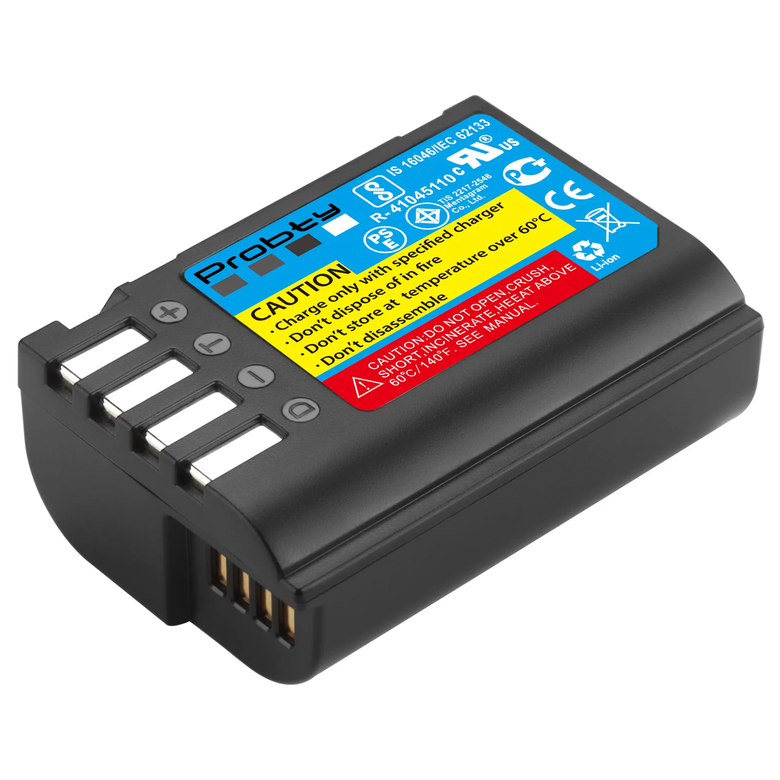2 Batterie DMW-BLK22 E Caricatore Per Panasonic Lumix S5, GH5 II, GH6