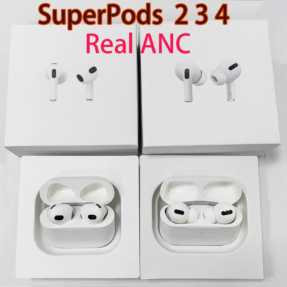 Наушники SuperPods Pro 3 наушники 2 4 AP2 AP3 AP4 ANC TWS наушники-вкладыши беспроводные Bluetooth GPS