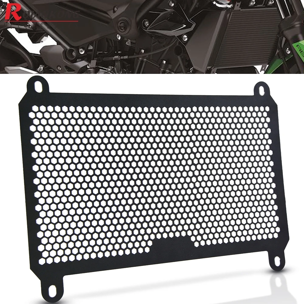 

For Kawasaki Z400 2019-2020 Ninja 400 2018 2019 2020 Aluninum Motorcycle Radiator Grille Guard Protector Grill Cover Protection