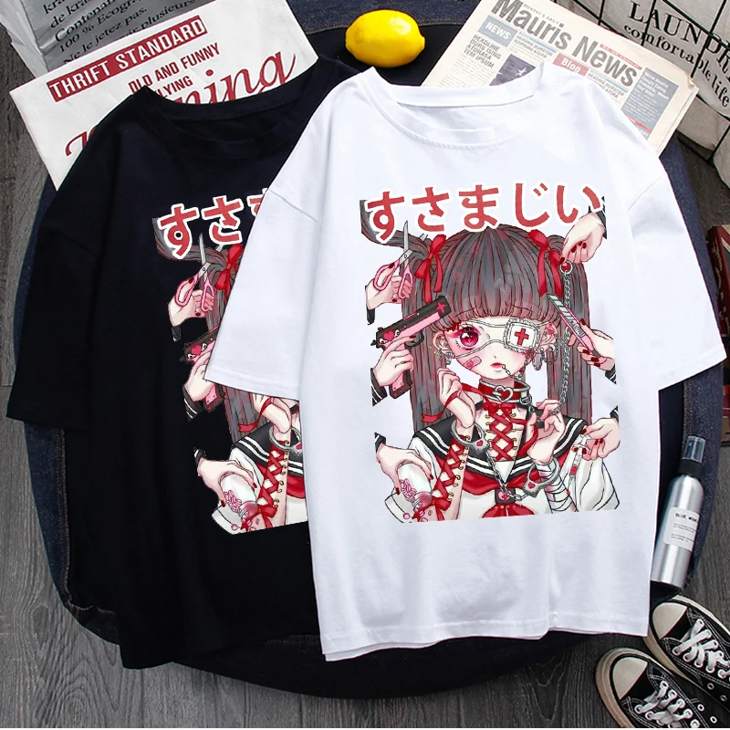 Summer-Goth-Female-Tee-Aesthetic-Loose-Women-T-shirt-Punk-Dark-Grunge-Streetwear-Ladies-gothic-Top(5)