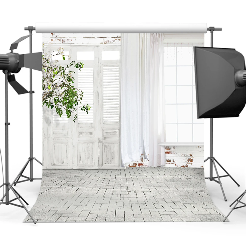 Фотофон для новорожденных Mehofoto с белым окном дверью детской фотостудией |