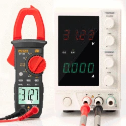 Pince multimètre numérique professionnel, ST181, ST182, ST183, 4000 points, courant DC/AC, NCV Ohm, outils de test 