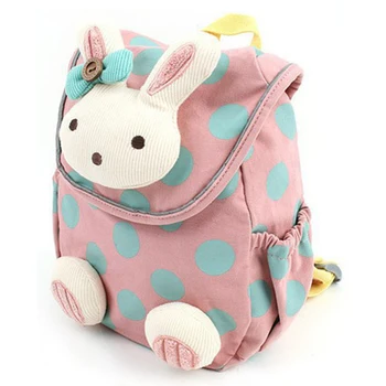 

New Lovely Rabbit Anti Stray Toddler Backpack Softback Mini Schoolbag Children's Gifts Kindergarten Girl Bags Mochila Top