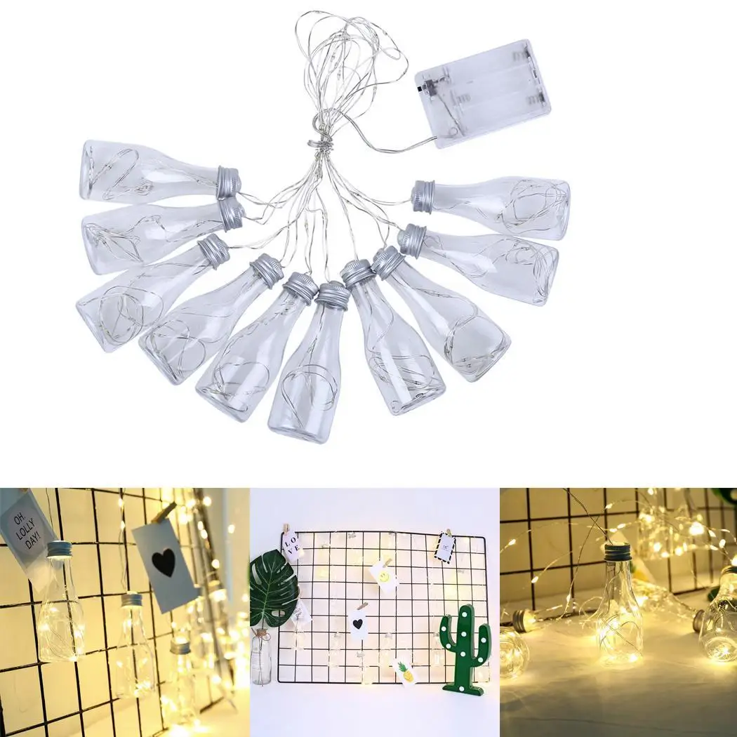 

Globe String Lights Bottle Bulbs Backyard Patio Lights IP44 10000 (H) Hanging String Decoration Lights E40 4.5V
