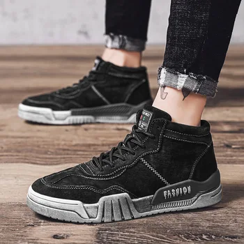 

shoes high qiu dong help Martin boots, sandals recreational joker tooling in the men's leather shoes wear shoes bond