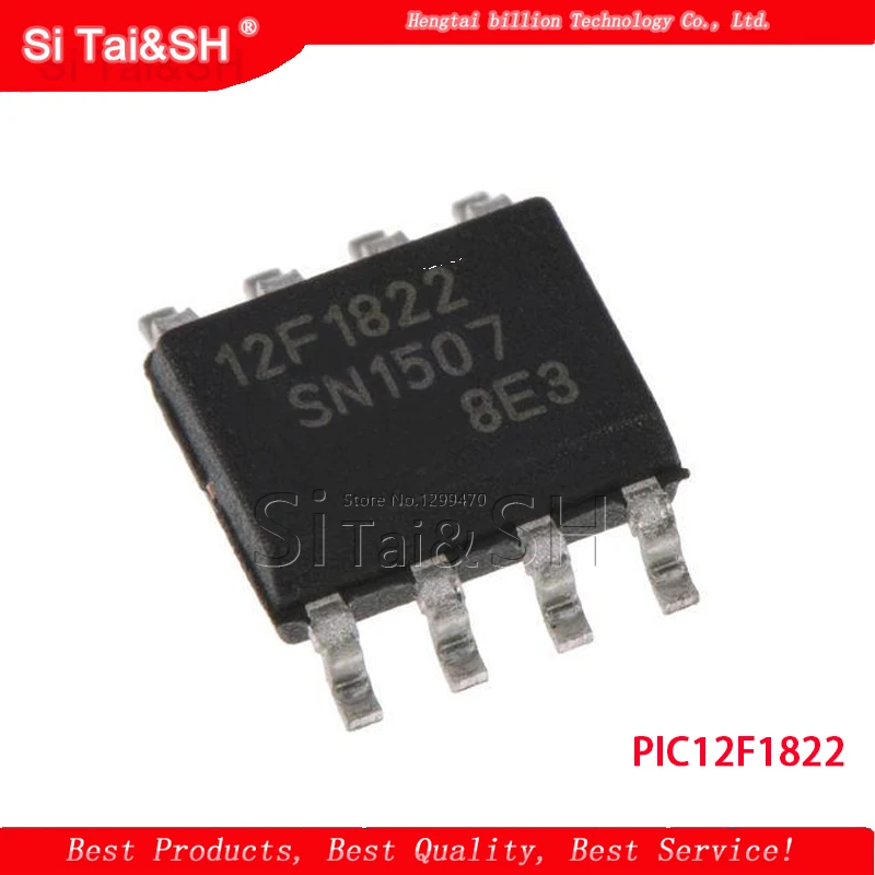 2 шт./лот PIC12F1822-I/SN PIC12F1822 12F1822 лапками углублением SOP-8 | Электронные компоненты и