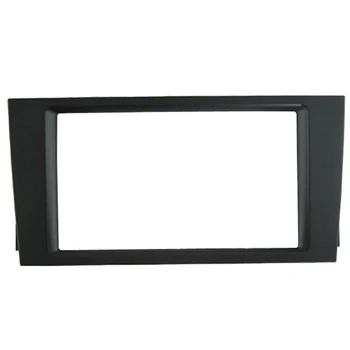 

178*102MM Car Dash Frame Radio Fascia for Audi A6 2002-2006 2DIN AutoStereo Panel kit CD Trim Installation