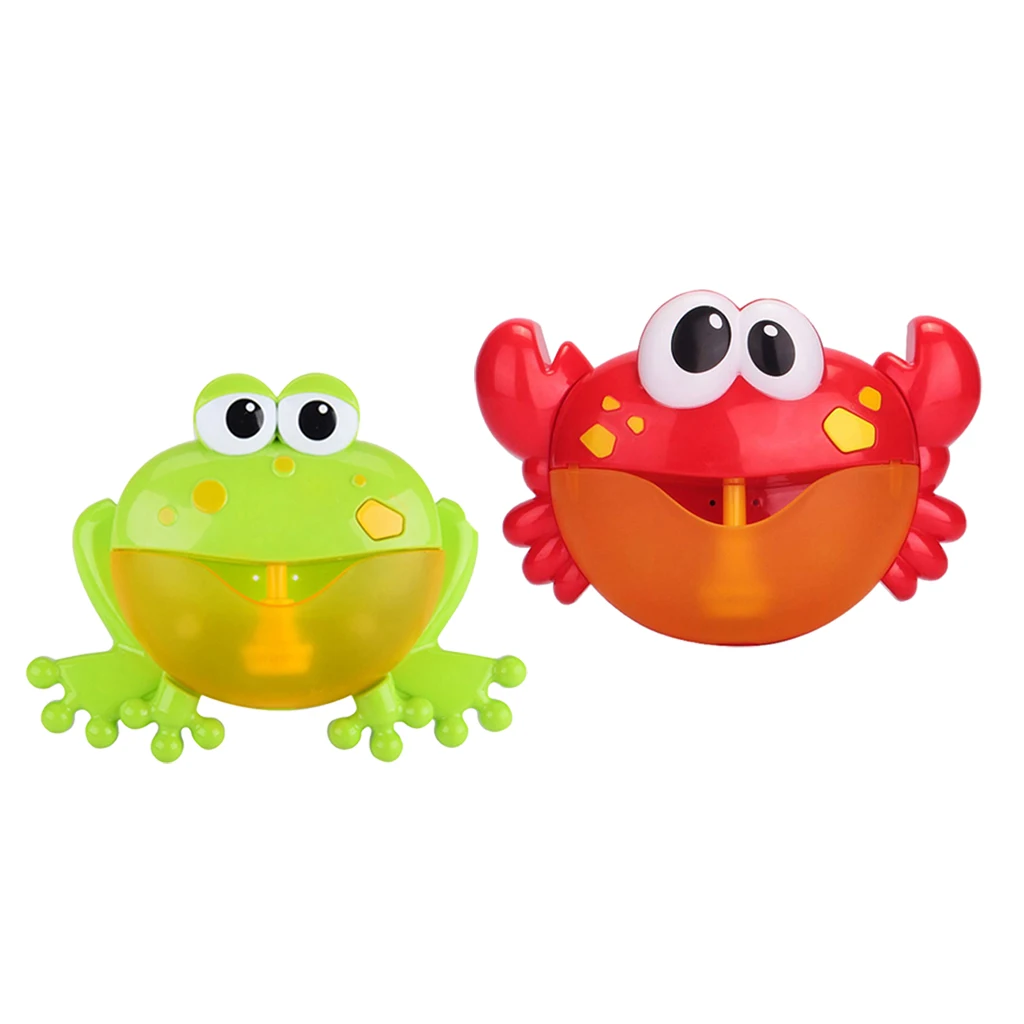 2 шт Bubble Maker детская Ванна игрушка Автоматическая прочная пузырчатая машина для