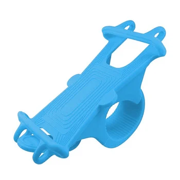 

Bike Portable Baby Stroller Scooter Bicycle Mount Silicone Bracket High Flexible For Motorcycle Universal Mobile Phone Holder