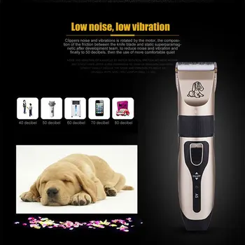 

Dog Shaver Pet Electric Hair Clipper Teddy Cat Hair Knife Tool Push Hair Artifact Professional Grooming Machine ABS