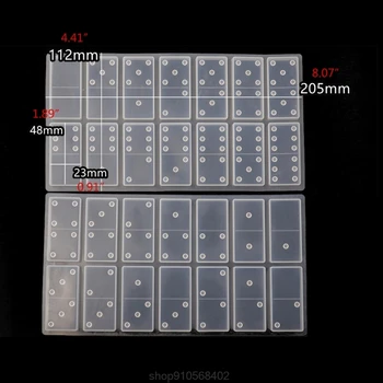 

Silicone Dominoes Resin Casting Mold Dominoes Game Play Epoxy Resin Mold Dominoes Game Casino Crafts O08 20 Dropshipping