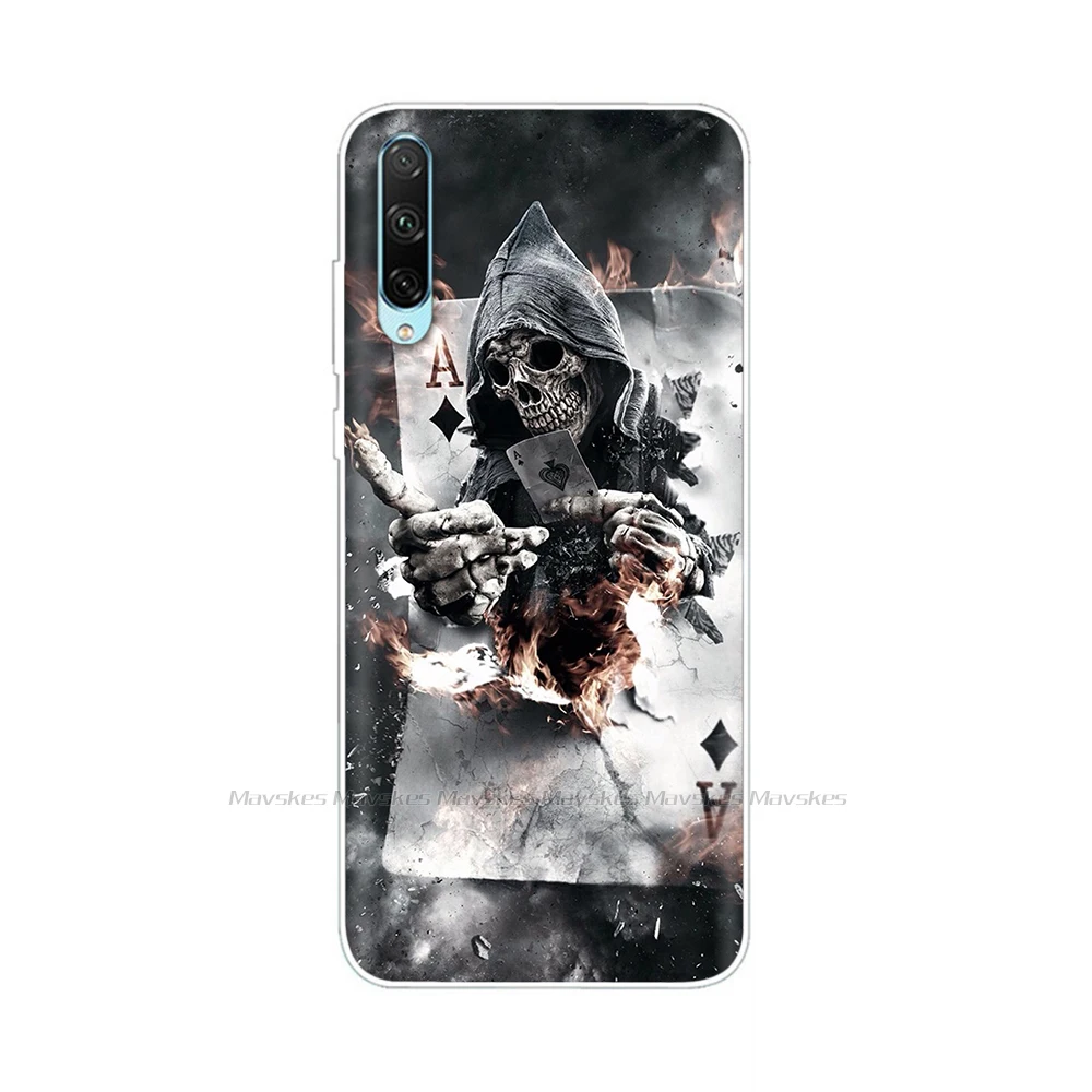 Floral Silicone Soft Phone Case with TPU Bumper