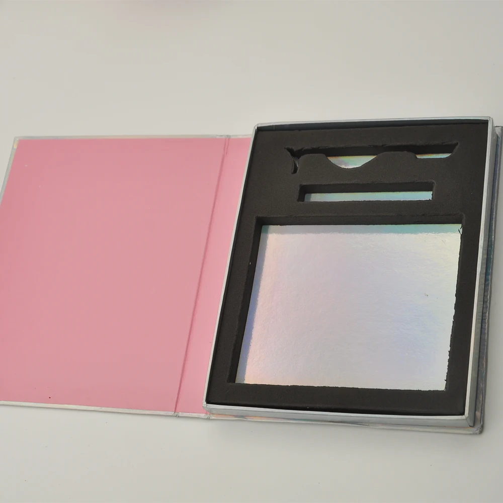 

Wholesale sample of Eyelash Packaging Box Lash Boxes Packaging Custom Logo Faux Mink Lashes Strip Empty Case Bulk Vendors