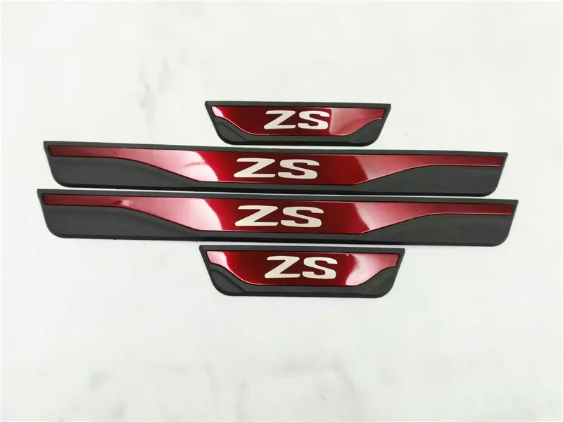 Auto Door sill plate scuff threshould for MG ZS 2017-2019 car accessories free shipping | Автомобили и мотоциклы