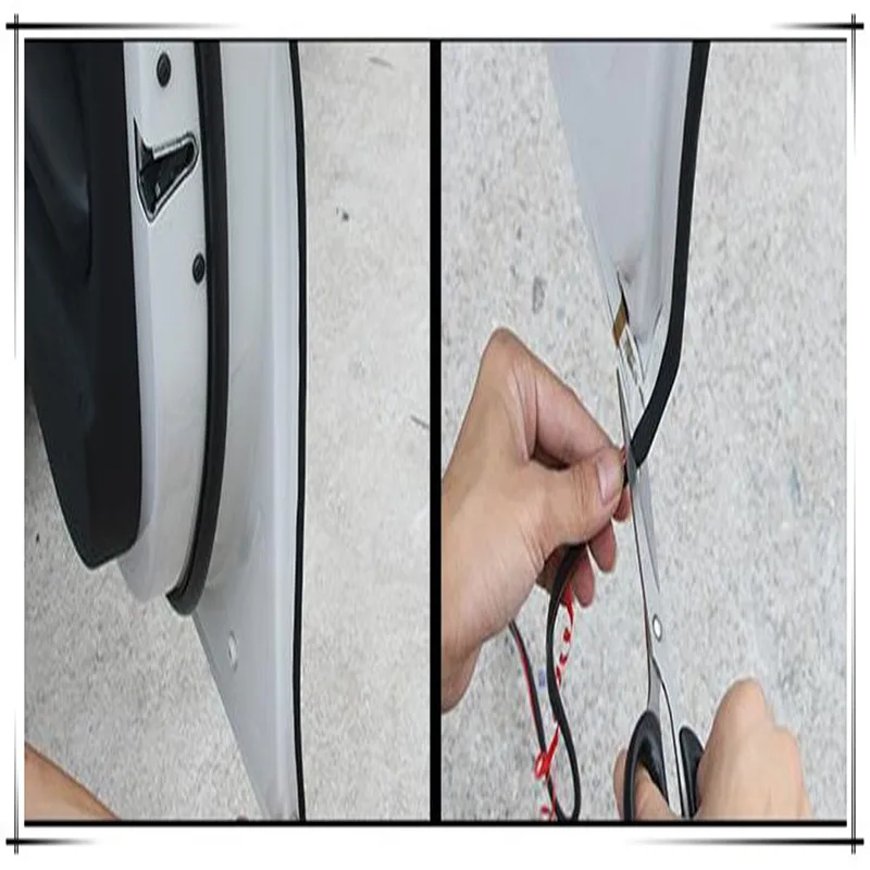 Автомобильные защитные резиновые полосы наклейки для skoda superb toyota yaris bmw e34 nissan tiida