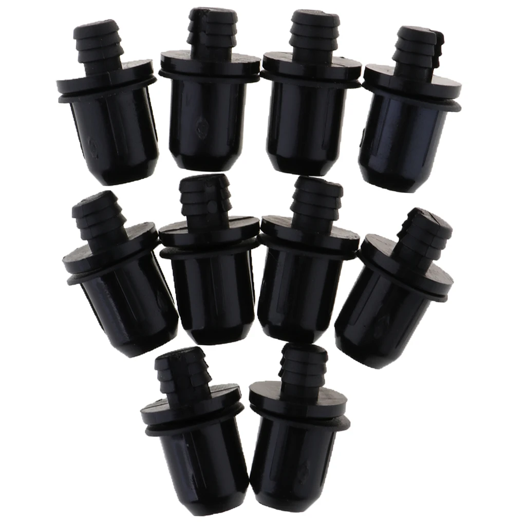 10 Pieces Plastic Snap Fastener Rivet Clips Kits For Speaker Mesh Grill