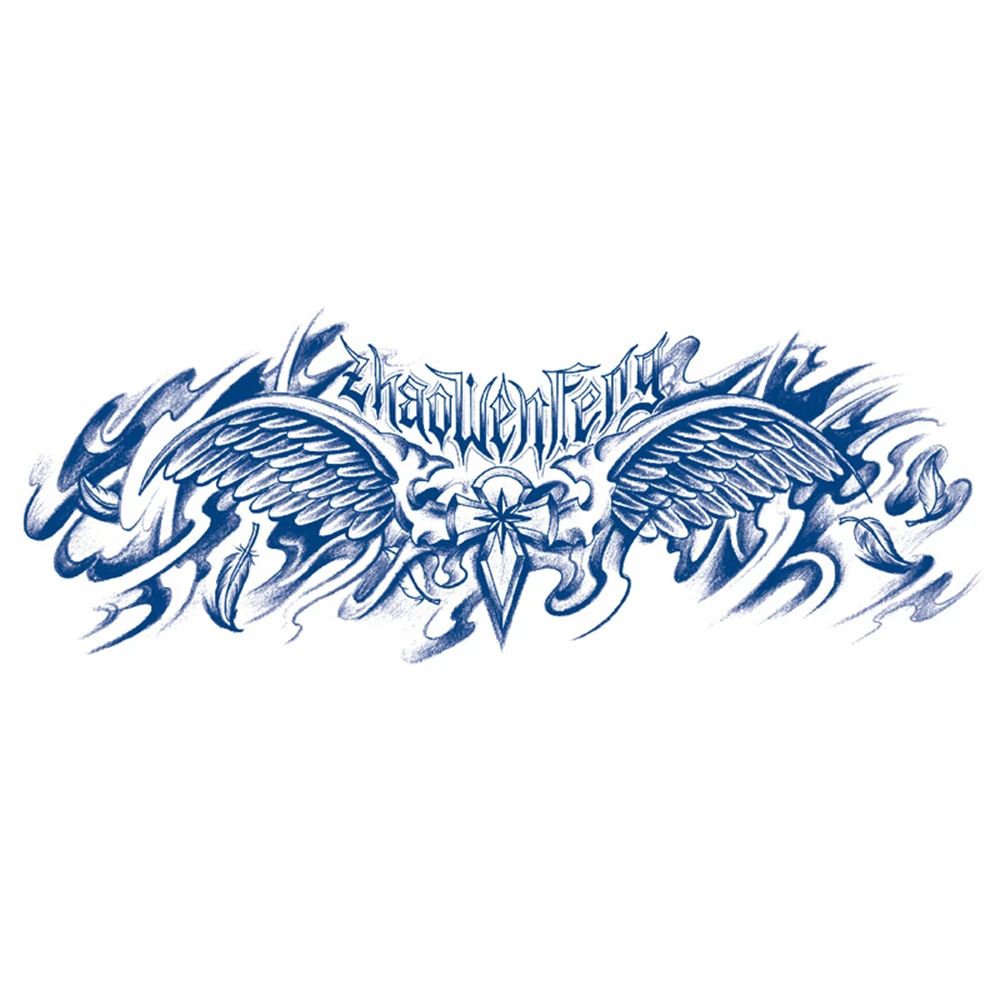 Waterproof Temporary Tattoo Sticker Wolf Crown Flash Tattoos Chest Body Art  Juice Ink Long Lasting Arm Fake Sleeve Tattoo Women - Temporary Tattoos -  AliExpress