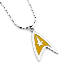 3 estilos elegir star treks war collar espacio moda colgante hombres mujeres encanto joyería ancla aleación gargantilla Navidad pequeño regalo(China)