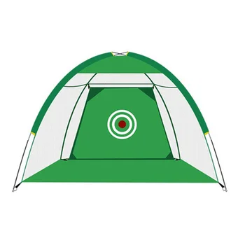

TOP!-Golf Cage Oxford Cloth Detachable Swing Hitting Practice Net Trainer Indoor Outdoor Training Aids