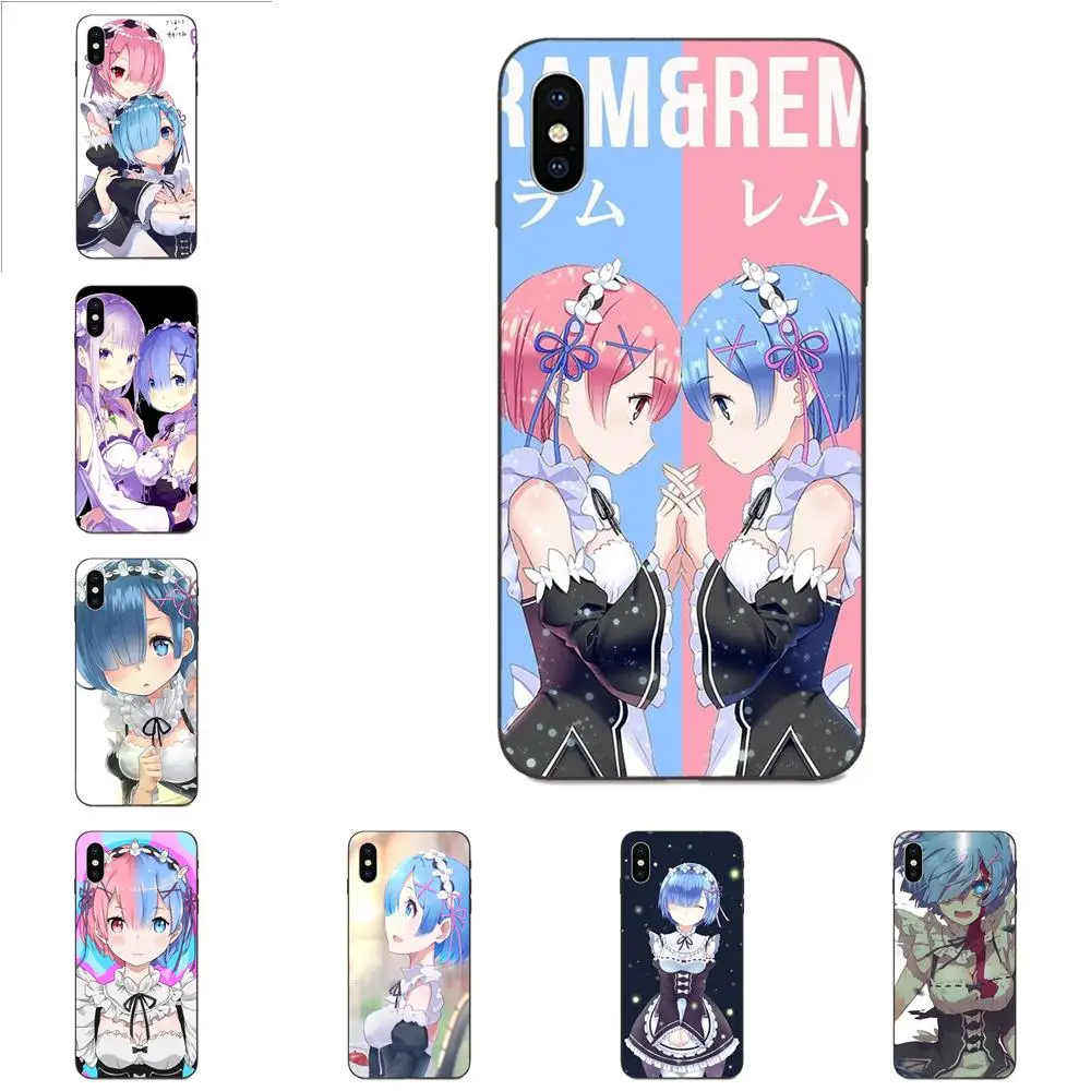Janpan Аниме Lovely Girl Rem Re Ноль для Huawei nova 2 2S 3i 4 4e 5i Y3 Y5 II Y6 Y7 Y9 Lite Plus Prime Pro 2017 2018 2019 |