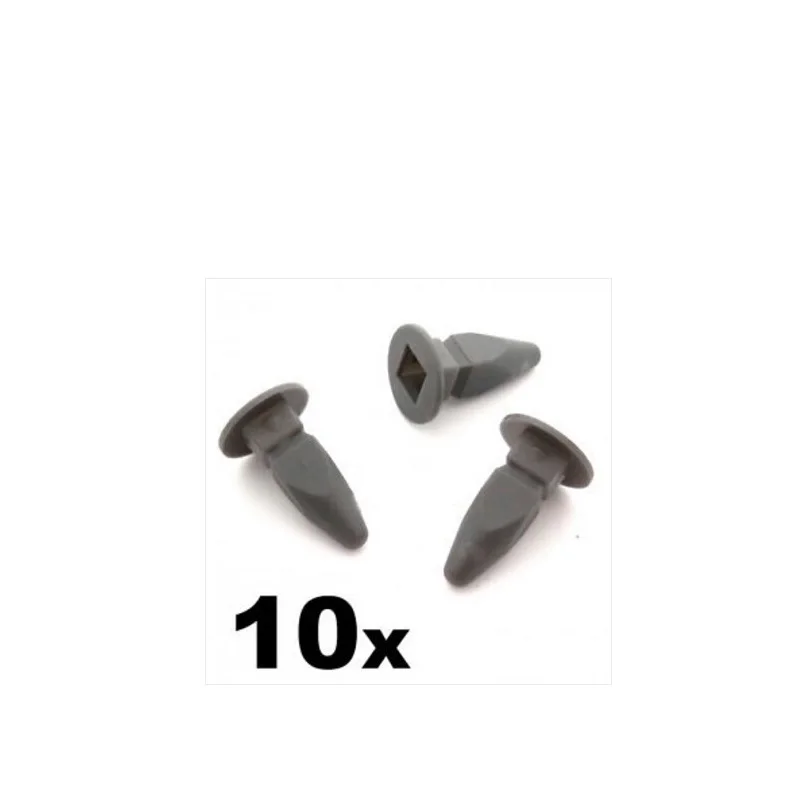 10x For VW Lock nuts / Speed Nuts / Screw Grommets 8x8mm Hole, Number