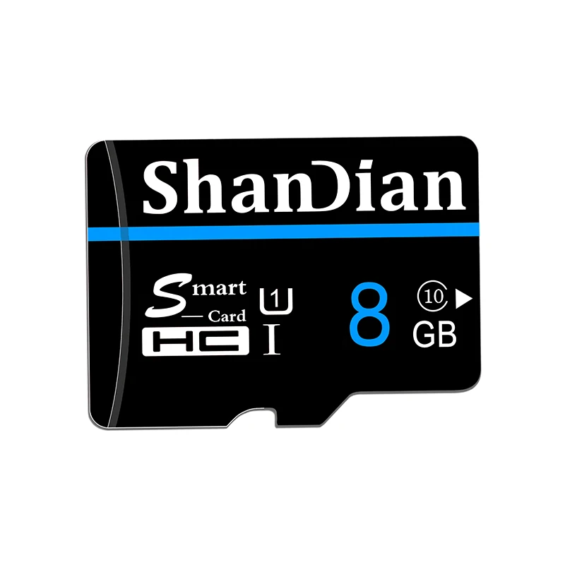 A ShanDian, карта памяти, смарт, sd карта, 32 ГБ, класс 10, 32 ГБ, 64 ГБ, 16 ГБ, 8 ГБ, tf карта, Smartsd, флеш-накопитель, диск памяти для смартфона - Емкость: A