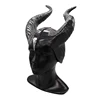 Maleficent Witch Horns Hat Cosplay Headgear Horns Hat Black Queen Halloween Party Mask ► Photo 2/6