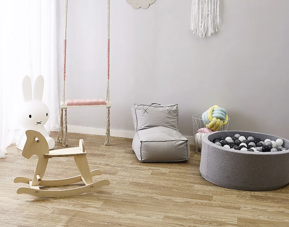 IMBABY новорожденное детское кресло-качалка Висячие качели домашняя Подушка Безопасность Детская игрушка деревянное сиденье с подушкой украшение в детскую комнату