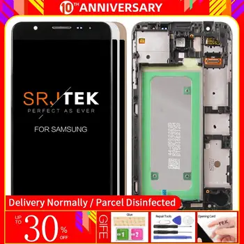 

Original Display for SAMSUNG Galaxy J7 Prime 2016 LCD Touch Screen Dual Hole With Frame G610 G610F G610M For SAMSUNG J7 Prime