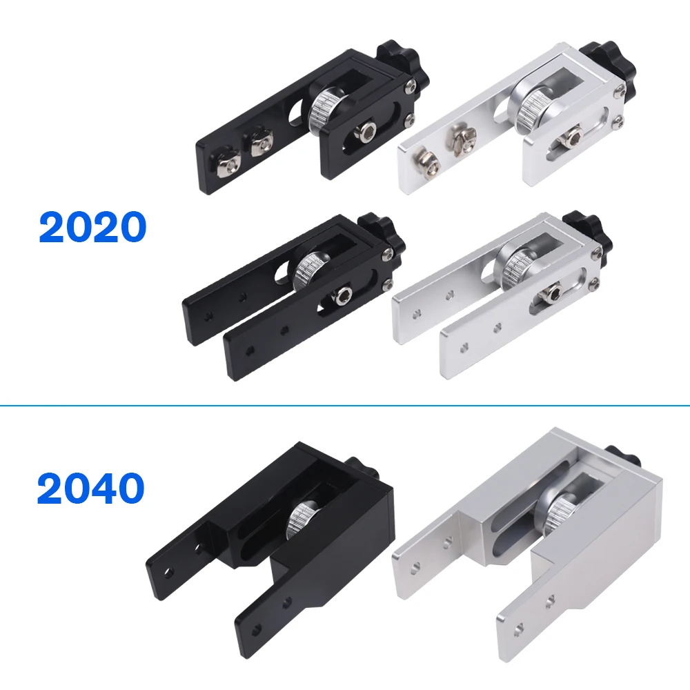 2020 X axis V Slot profile 2040 Y axis synchronous belt Stretch Straighten tensioner For Creality Ender 3 CR-10 10S 3d printer