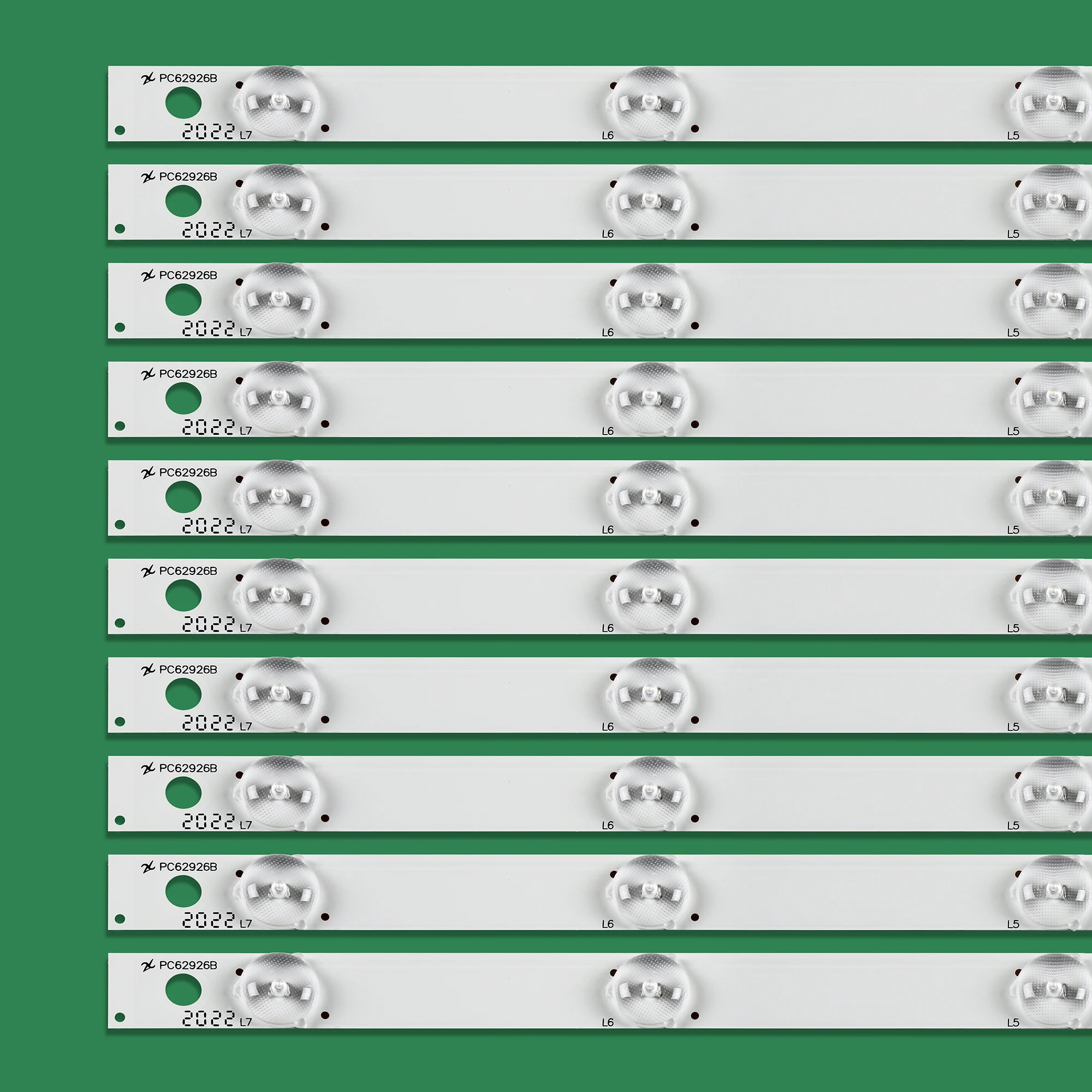 LED Ʈ Ʈ, 7LED(6V) 516mm, ROWA 50 ġ TV LED50C380 JS-LB-D-JP5058-071CBAC 30806A ROHS E50S8100 T500HVN01.0 V500HJ
