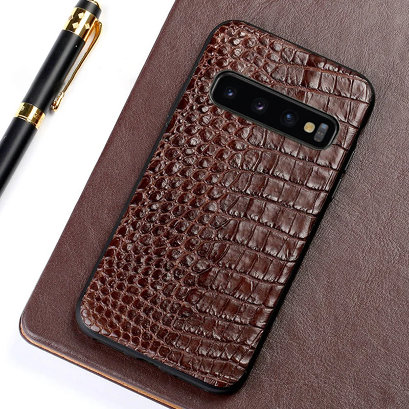 

Alligator Phone Cases For Samsung Galaxy S6 S7 S8 S9 S10 Plus Crocodile Skin Case For Note 8 9 A5 A7 A8 2018 J3 J5 J7 2017 case