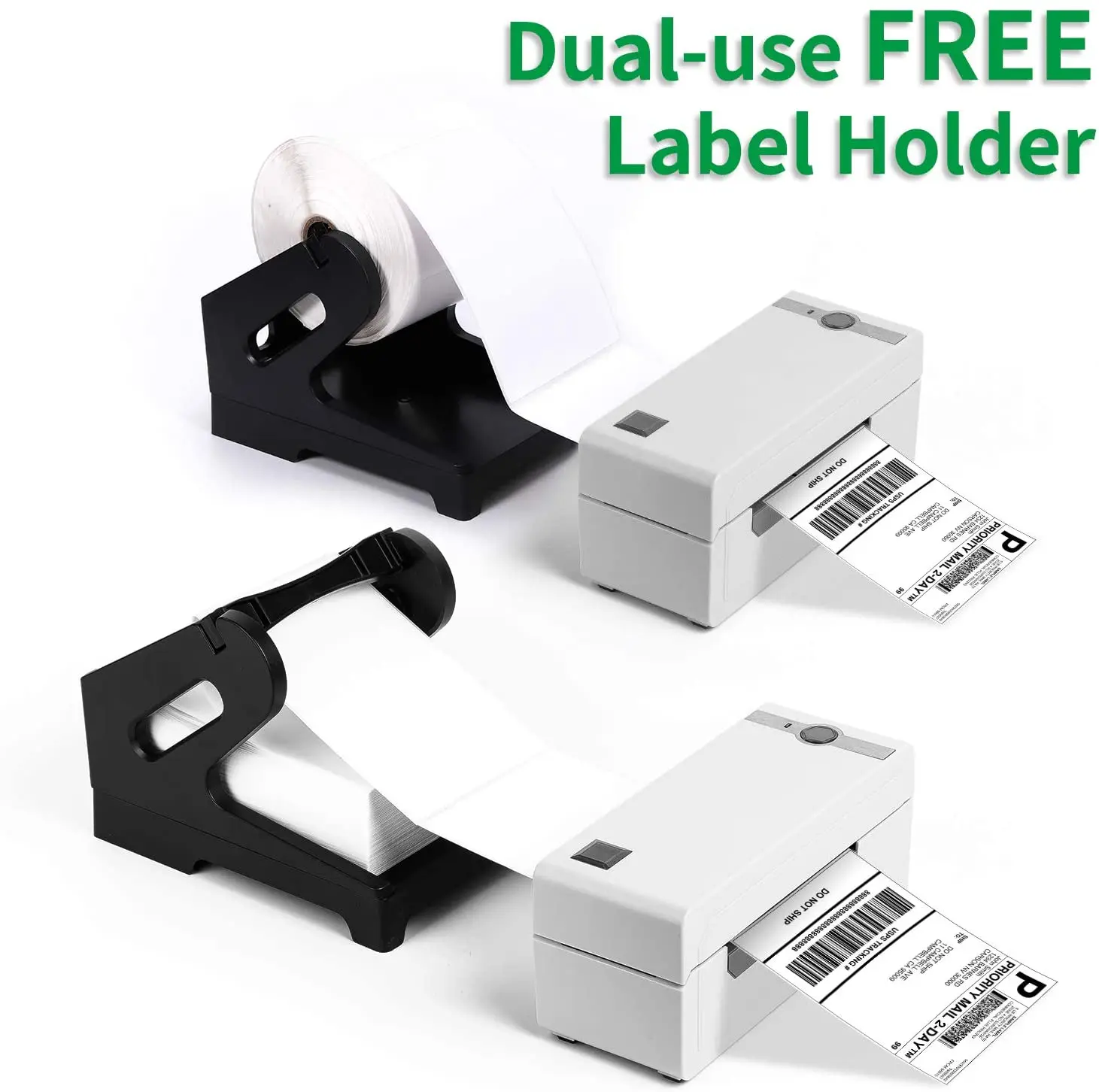 Phomemo Thermal Label Printer High-Speed 4X6 4X4 untuk Pengiriman Paket Kode Batang Alamat Posting PM-246 Pro 48-110Mm