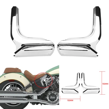 

Chrome Motorcycle Mid-Frame Accents Frame Cover Accessories For Indian Scout 2015 2016 2017 2018 2019 Models