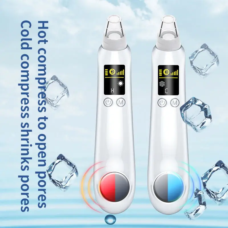 

Skin Care Vacuum Pore Acne Cleaner Nose Black Point Removal Blackhead Acne Pimple Removal Suction Extractor Facial Beauty Tools