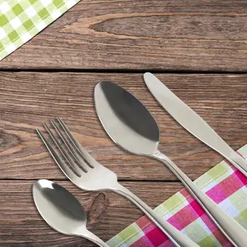 

Dinnerware Set Family Tableware Set Silverware Flatware Set Stainless Steel Knife Fork Spoon Cutlery Set Kitchen Dinner Sets