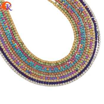 

Cordial Design 1.5MM Jewelry Accessories/Hematite Loose Spacer Bead/Hand Made/Natural Stone Beads For DIY Necklace Bracelet