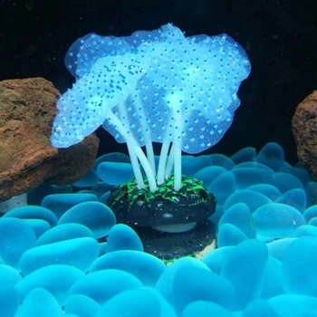 

Artificial Sea Anemone Aquarium Decoration Imitated Coral Ornaments Underwater Aquatic Decor For Fish Tank Aquarium Decoration