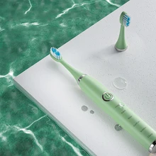

Electric Toothbrushes for Adults 3 Brush Head Soft hair automatic acoustic toothbrush IPX7 Waterproof Rechargeable Toothbrush