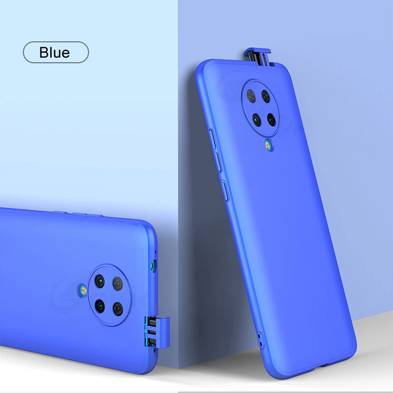 phone cases for xiaomi GKK Ốp Lưng 360 Độ Cho Xiaomi Redmi K30 Pro Tất Cả-Đã Bao Chống Sốc Mờ Lưng Cứng Cho Xiaomi POCO f2 Pro Vỏ Coque xiaomi leather case design