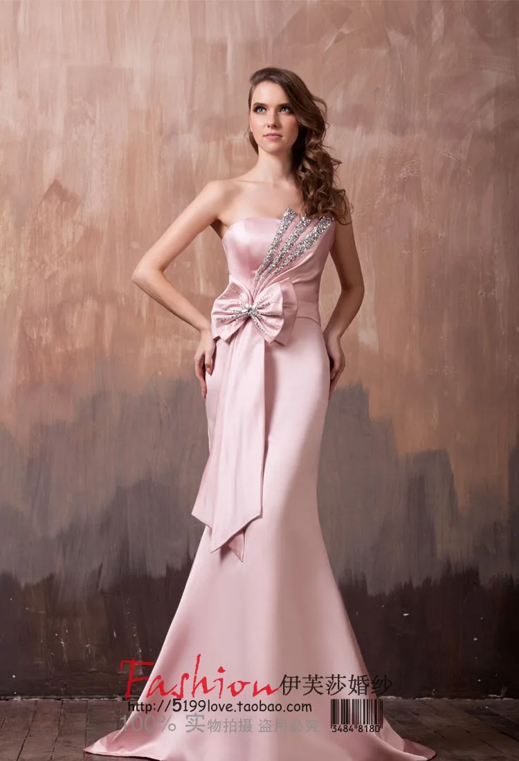 Длинное платье, coctail, модный дизайн, рыбий хвост, vestidos formales, розовые длинные вечерние платья с бисером, Русалка